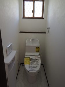 所沢上安松新築戸建て住宅トイレ画像